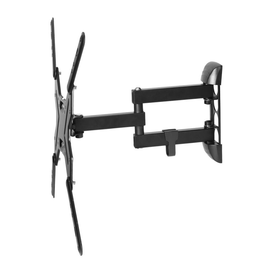 Full motion TV wall mount, 13″–42″
